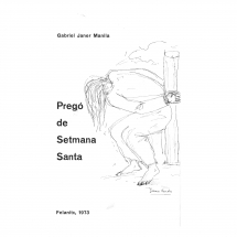 Pregó Setmana Santa 1973 Felanitx