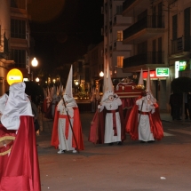 Tamborers i Pas del Crist Jacent. Processó Setmana Santa de Felanitx de 2009