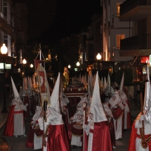 Sortida de la Processó i Pas del Crist Jacent. Processó Setmana Santa de Felanitx de 2009