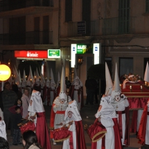 Pas del Crist Jacent portat en braços. Processons 2009