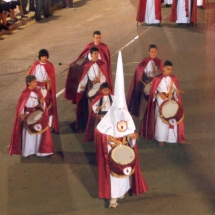 Conjunt de tamborers. Processó Setmana Santa de Felanitx de 2006