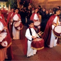 Conjunt de tamborers. Processó Setmana Santa de Felanitx de 2006