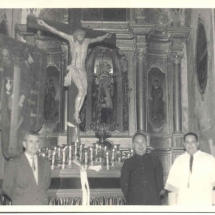 Benedicció del pas del Crist. 20 de març de 1959. Imatges retrospectives