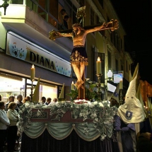 Pas del Sant Crist (rèplica d'un altre que es troba al poble d'Orellana la Vieja). Confraria del Santíssim Crist de la Capella