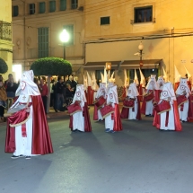  Tamborers a la sortida de la Processó. Processó Setmana Santa de Felanitx de 2014