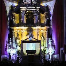 El Convent de Sant Agustí abans de l'Enterrament. Enterrament 2014