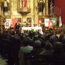 Jaume Canet pronuncia el pregó. Pregó Setmana Santa 2009