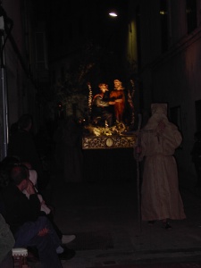 Pas La Besada de Judes. Confraria de Sant Miquel