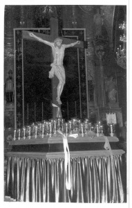 Benedicció del pas del Crist. 20 de març de 1959. Imatges retrospectives