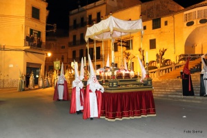 Pas del Crist Jacent. Processó Setmana Santa de Felanitx de 2014