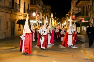 Encapçalament de la Processó. Processó Setmana Santa de Felanitx de 2014