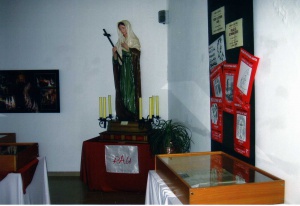 Santa Maria Magdalena a l'exposició a la Casa de Cultura de Felanitx. 50è Aniversari de la Fundació de la Confraria
